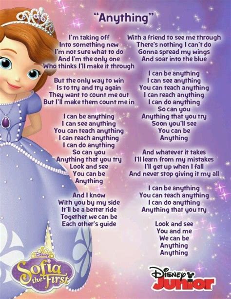 sofia the first songs lyrics|sofia the first hood lyrics.